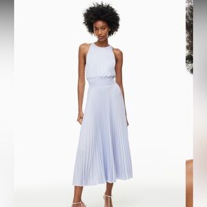 Aritzia intellect dress in cruise blue - size XS